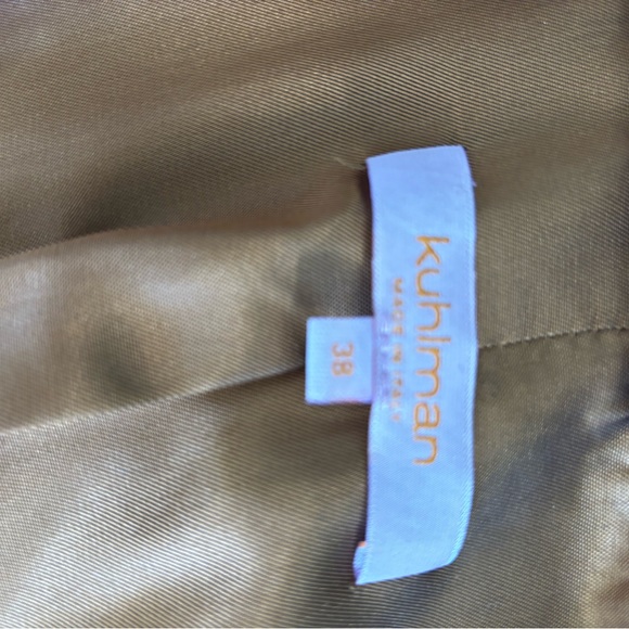 Kuhlman Plum Velvet Jacket Made in Italy - Picture 5 of 11